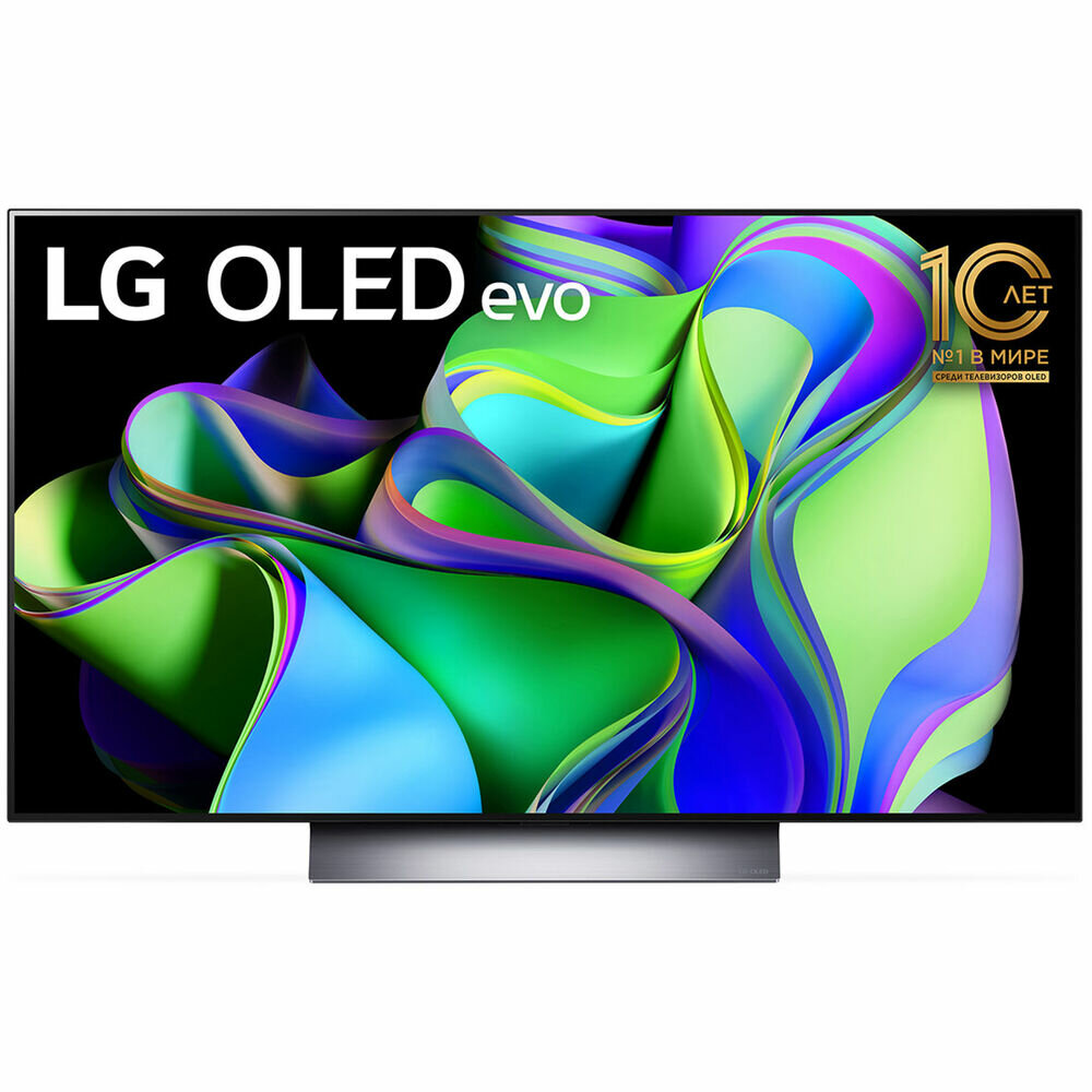 Телевизор 48" LG OLED48C3RLA (4K UHD 3840x2160, Smart TV) черный