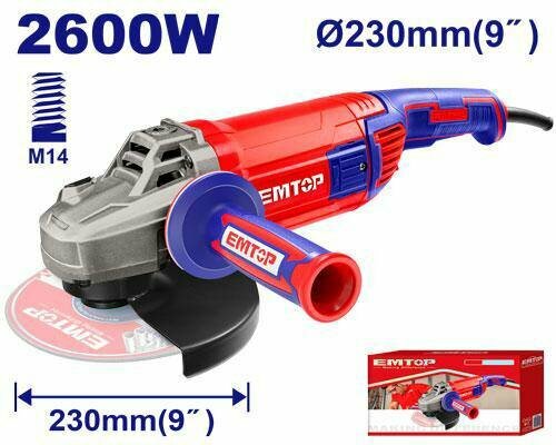 Болгарка EAGR26093 220-240V~50/60Hz 230 мм– мощность и контроль для любой задачи каждый день