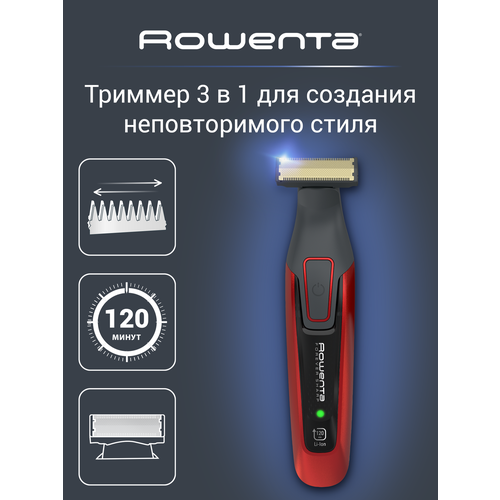 фото Триммер для бороды rowenta forever sharp comfort tn6040f4 style