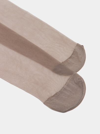 Чулки капрон, размер L, рыжий — фото 1