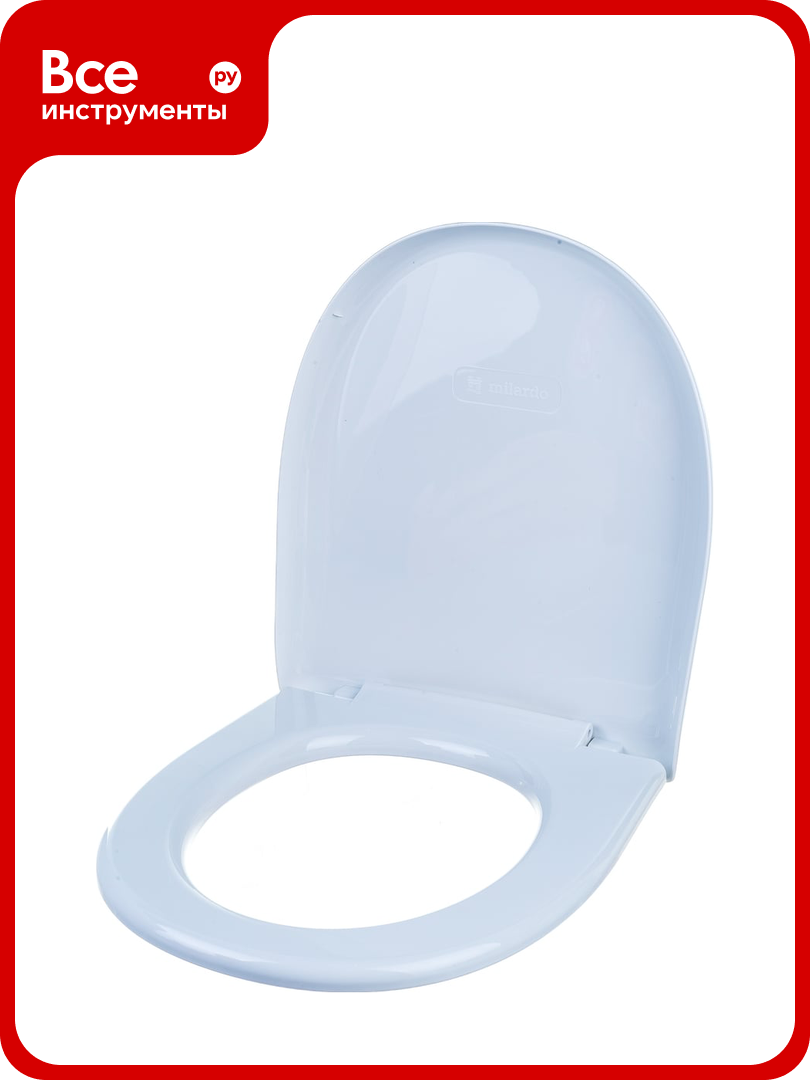 Сиденье для унитаза Milardo полипропилен 020 020PP00M31