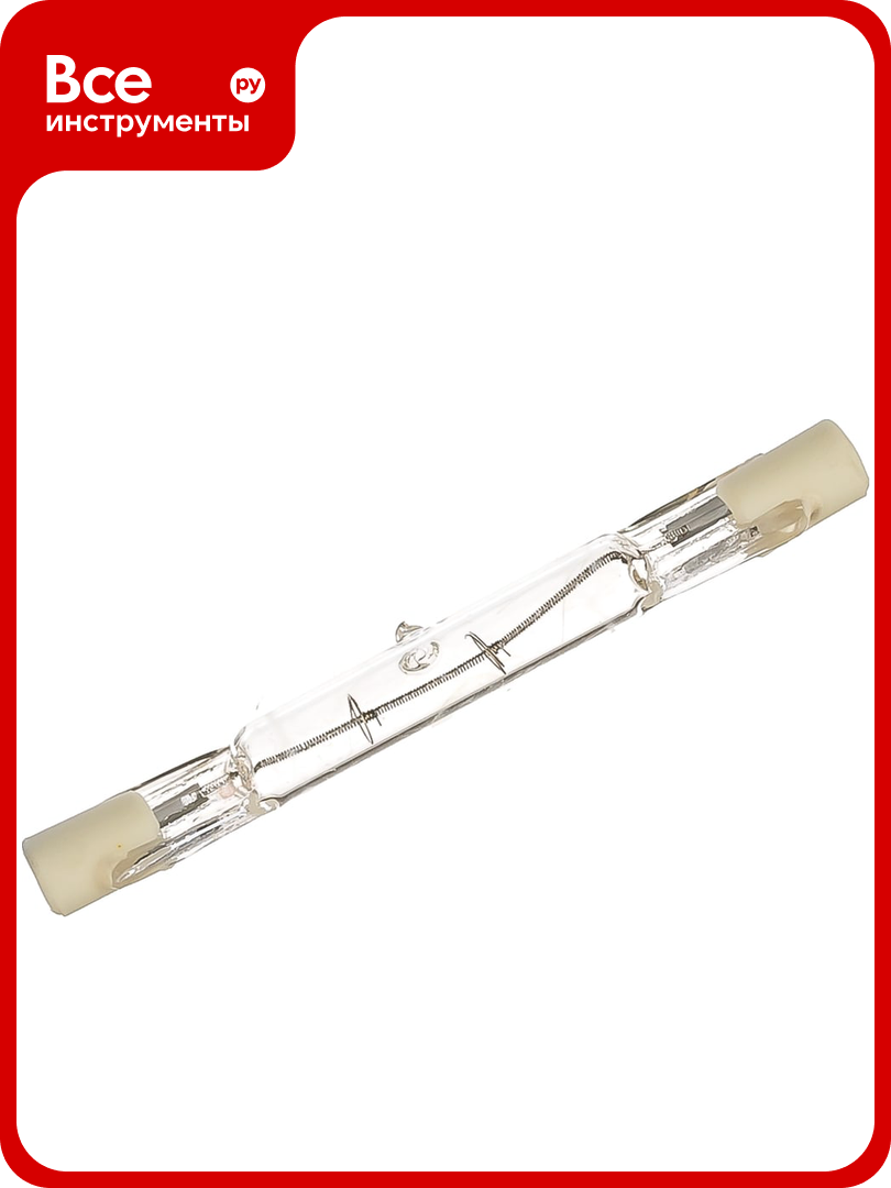 Линейная галогенная лампа J 100W L=78mm 220V 2000 часов Camelion 2932