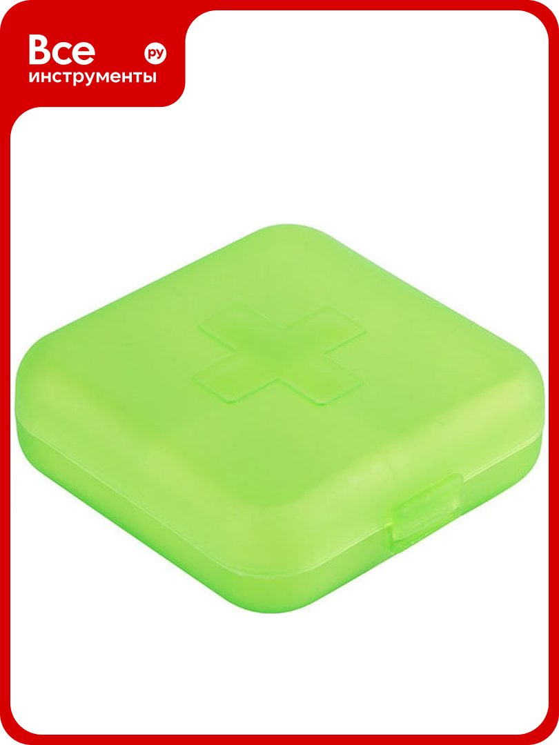 Таблетница Ecos 4 секции 007748