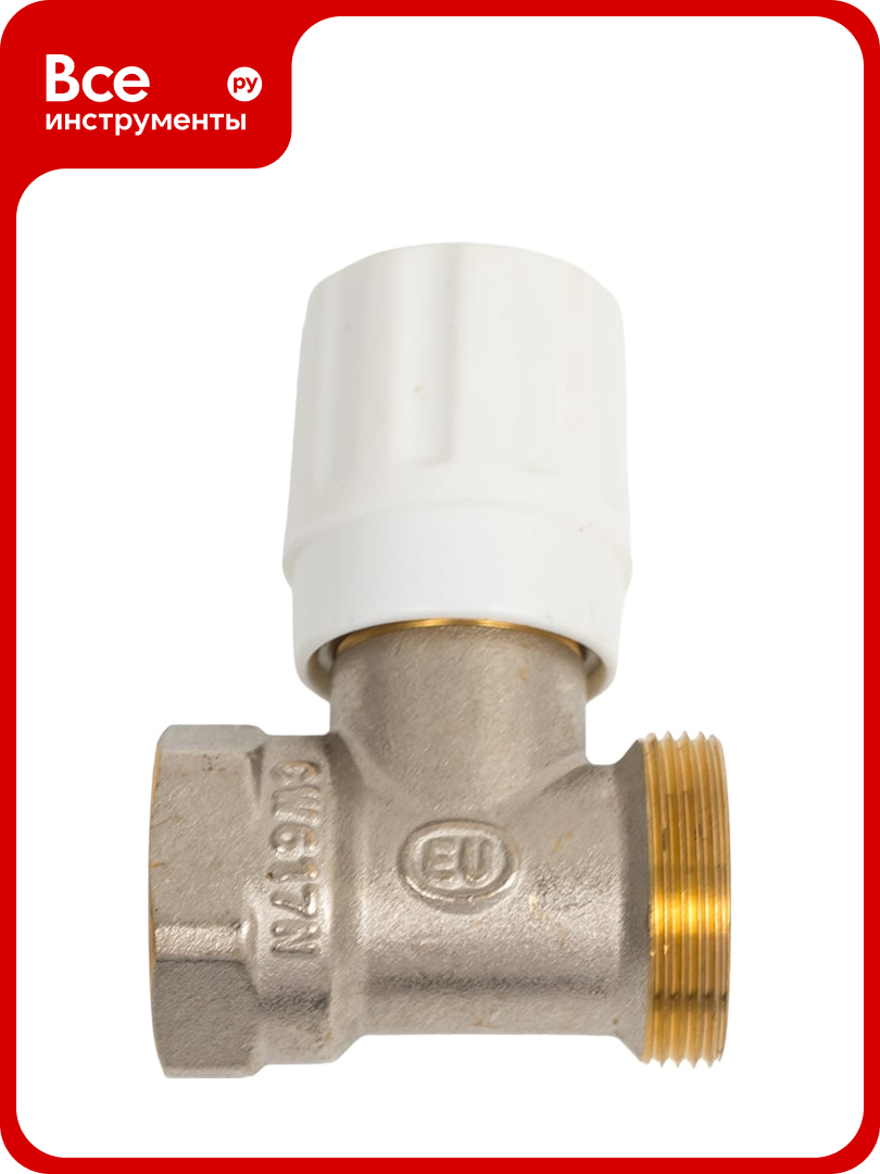 Клапан регулирующий угловой EUROS 3/4" EU. ST6122040 34