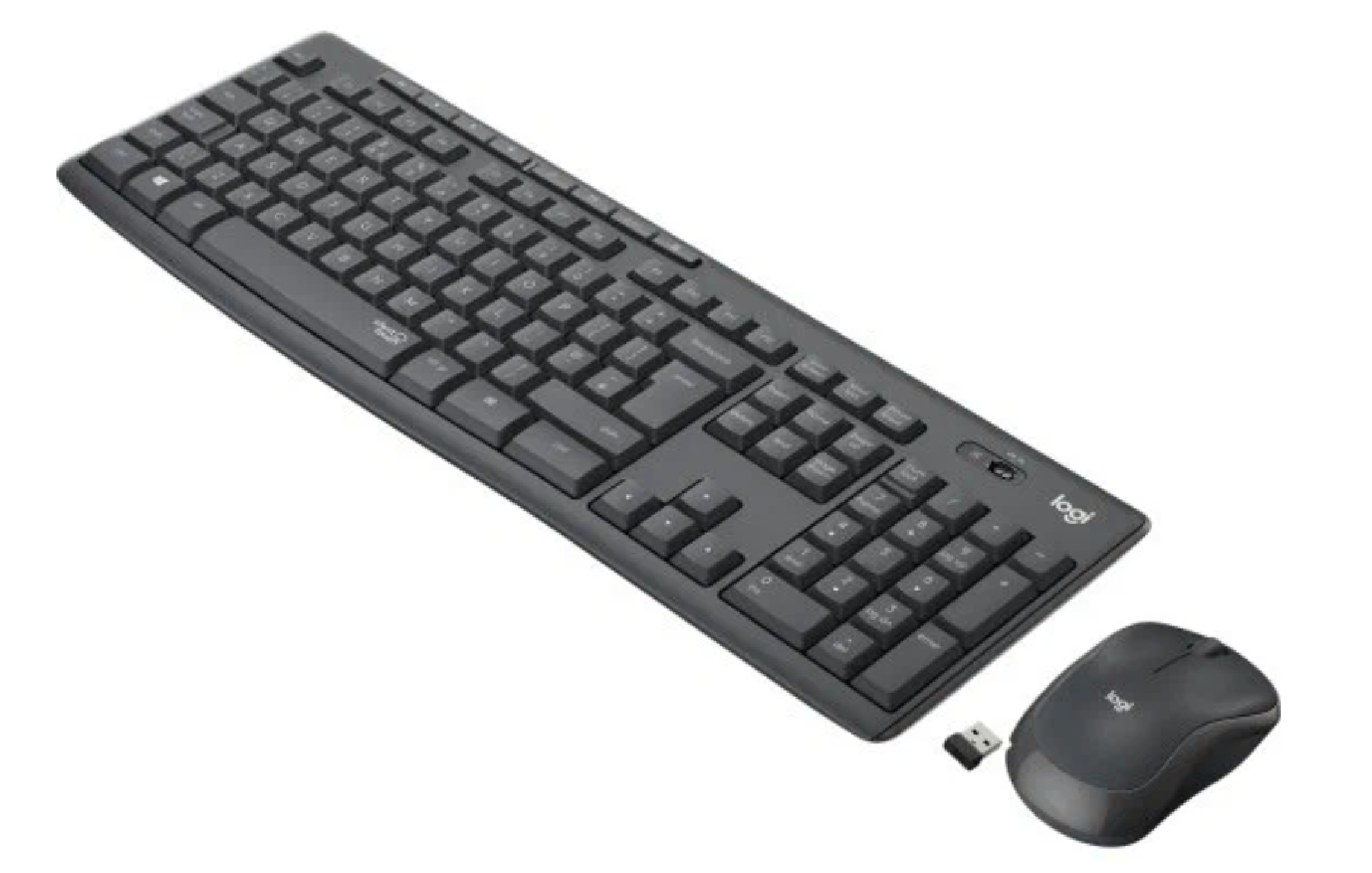 Комплект: клавиатура+мышь Logitech MK295 Silent Wireless Combo (920-009807), Английская раскладка