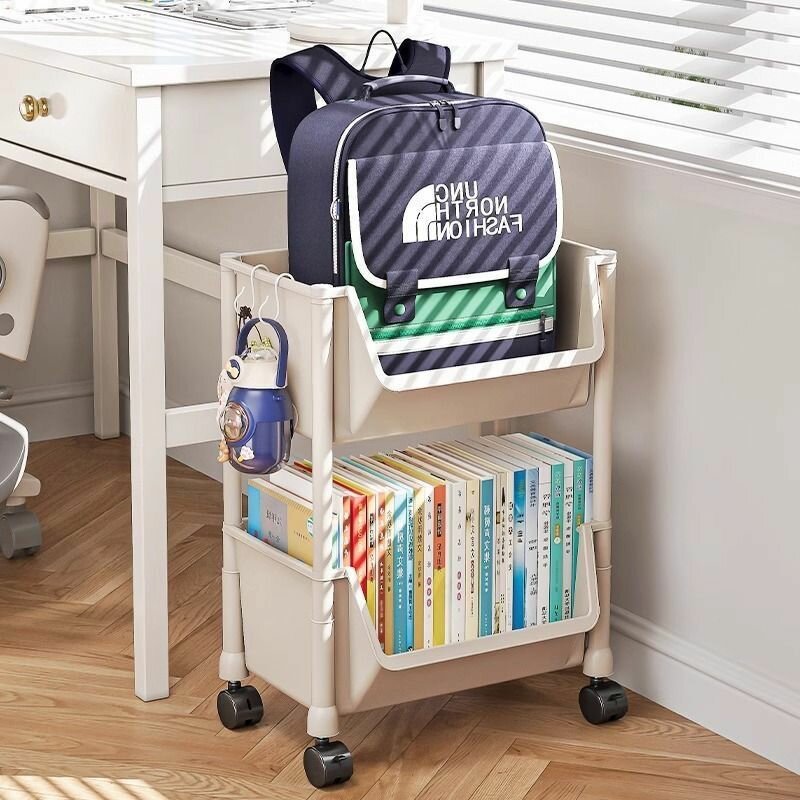 Тележка шкафа хранения небольшая простые 5-полка яруса с особенностью