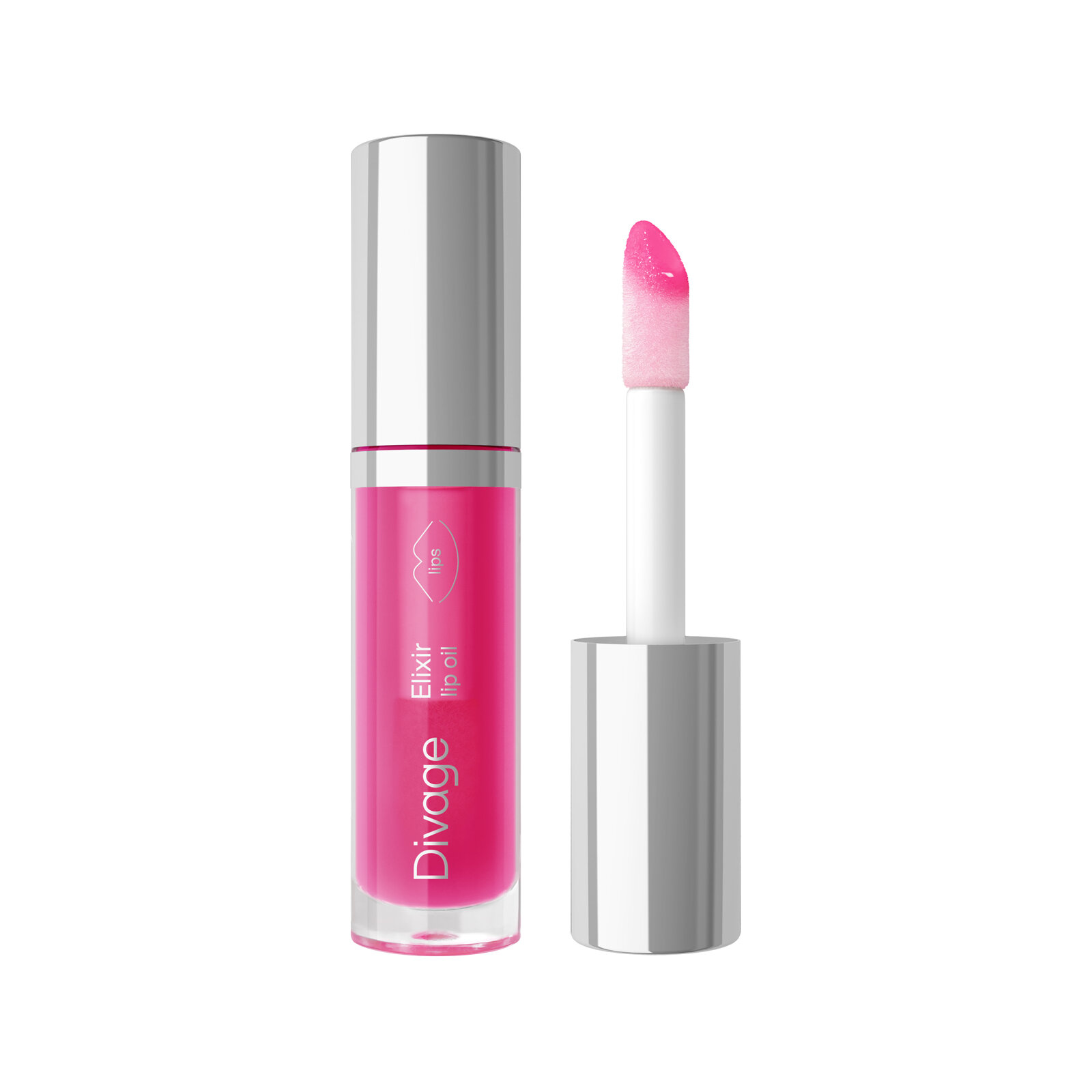 Масло для губ DIVAGE Lip Oil №04, увлажняющее, с блеском, 4.5 мл