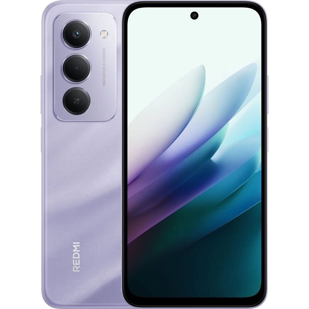 Смартфон Xiaomi Redmi 15 4G 8/256 ГБ, Dual nano SIM, Фиолетовый (Ростест)
