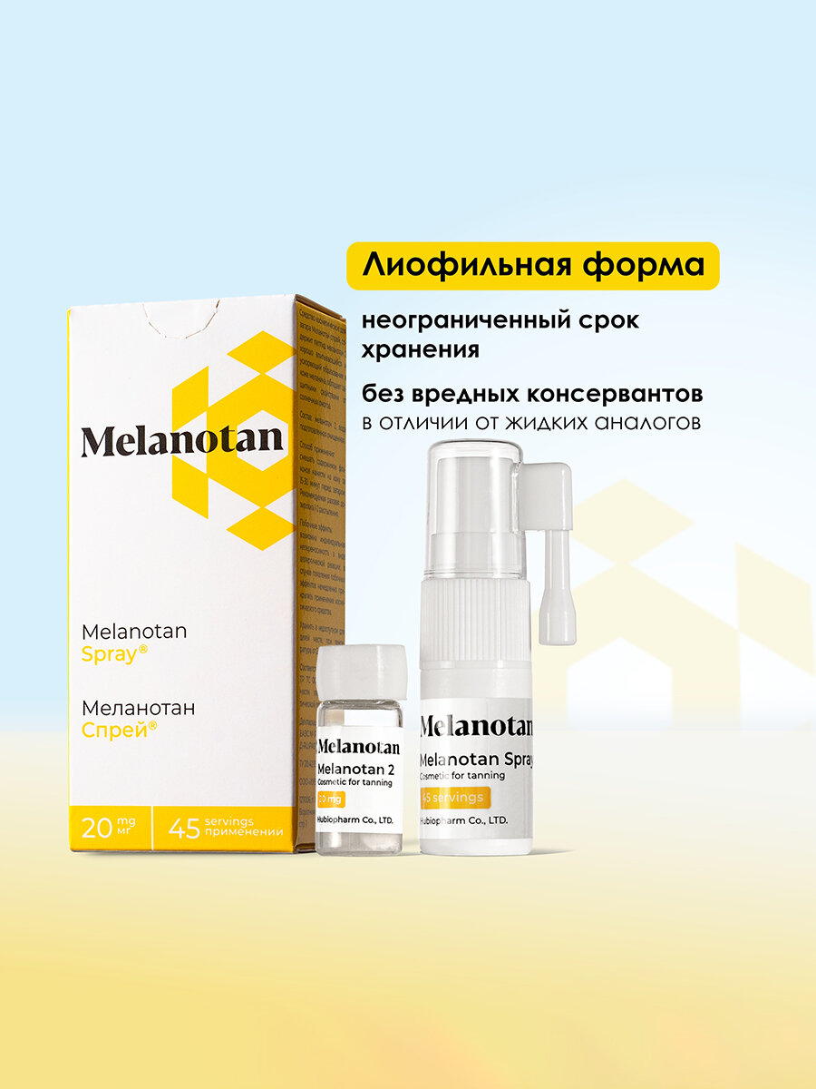 Спрей для загара Меланотан 2 / активатор загара Melanotan spray — фото 1