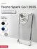 Чехол на Tecno Spark go 1 2025 силикон противоударный; защита камеры; защита от ...