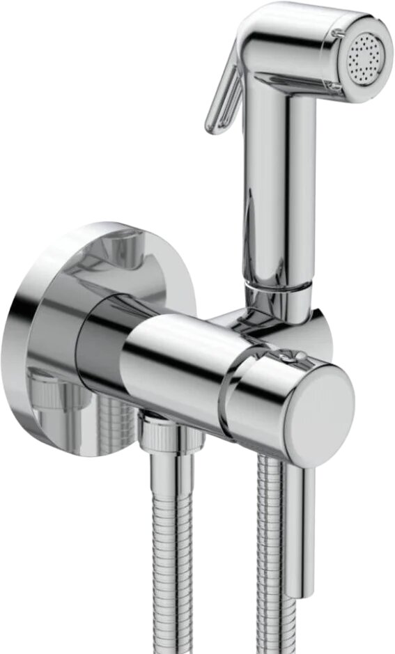 Гигиенический душ Ideal Standard IdealSpray BD130AA со смесителем встраиваемый латунь хром скрытого монтажа немецкий