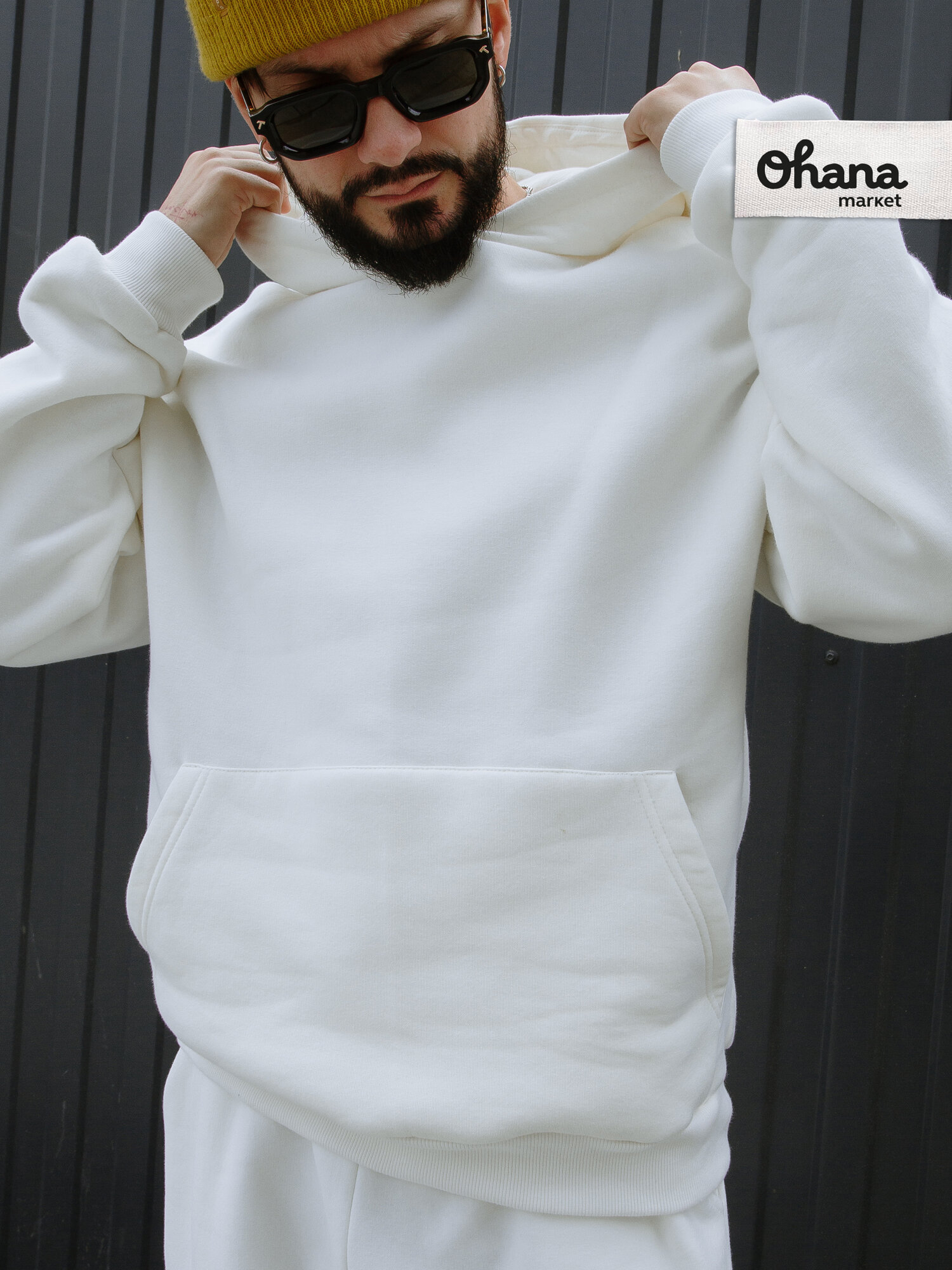 Худи Ohana market с начесом