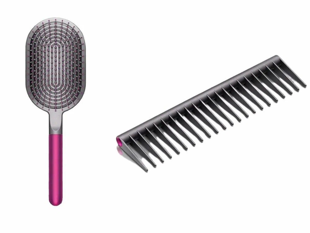 Набор расчесок Dyson Paddle Brush и Wide-Tooth Comb, для всех типов волос — фото 1