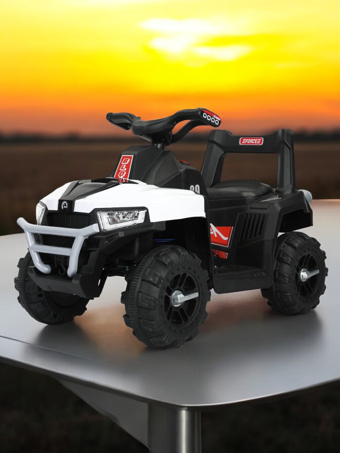 Квадроцикл детский на аккумуляторе - Белый
