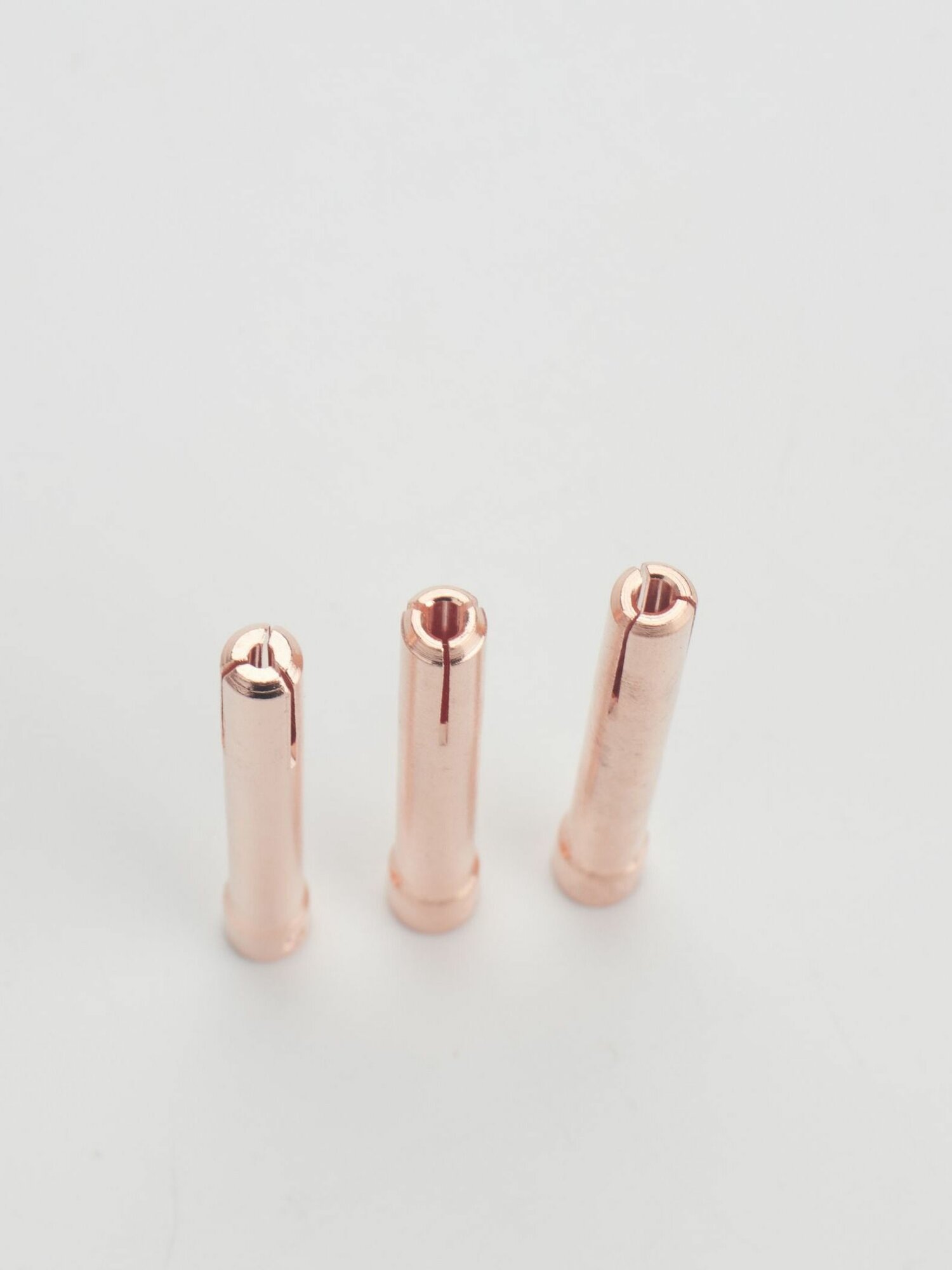 Набор зажимных цанг стандарт WP17/18/26 3 штуки для сварки аргонодуговой горелки