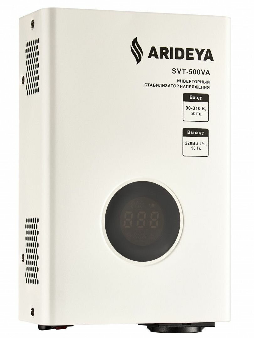 Стабилизатор напряжения инверторный SVT-500VA Arideya ARD-17-500BA-IN