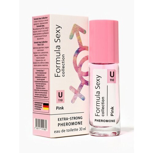Туалетная вода женская с феромонами Formula Sexy collection Pink U110 30 мл 458₽