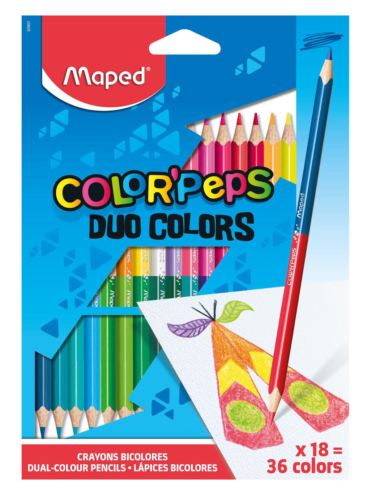 Карандаши цветные MAPED 36 шт.