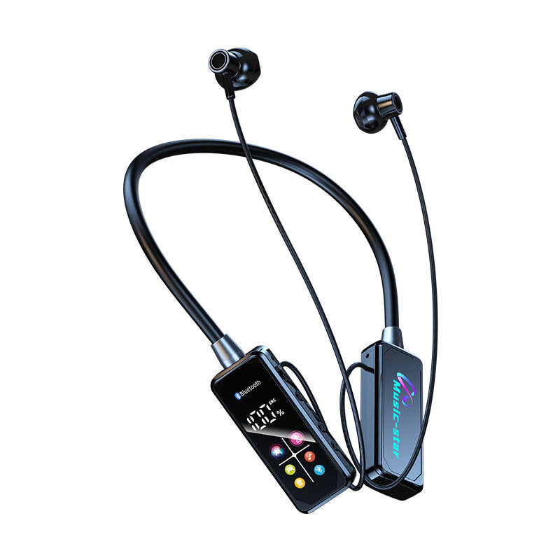 Безпр Bluetooth Наушники YM Mall Scu-None Цветной Экран На Шее KTV Стрим Длительный Заряд
