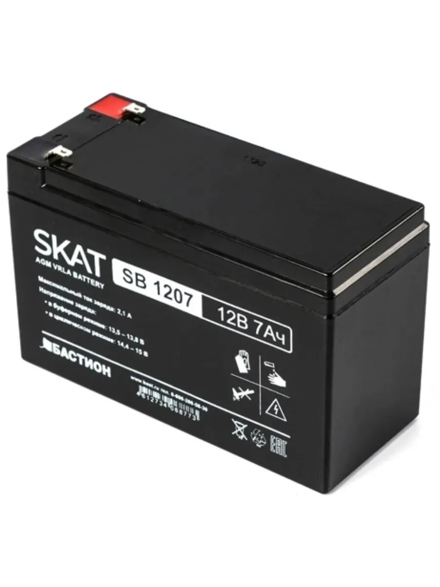 Батарея для ИБП Бастион SKAT SB 1207 12В 7Ач