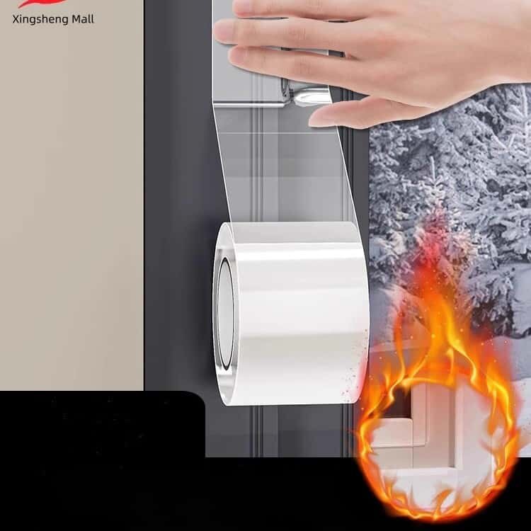 Утеплитель самоклеящийся для окон Теплолента 10м х 5см - 3 ШТ.