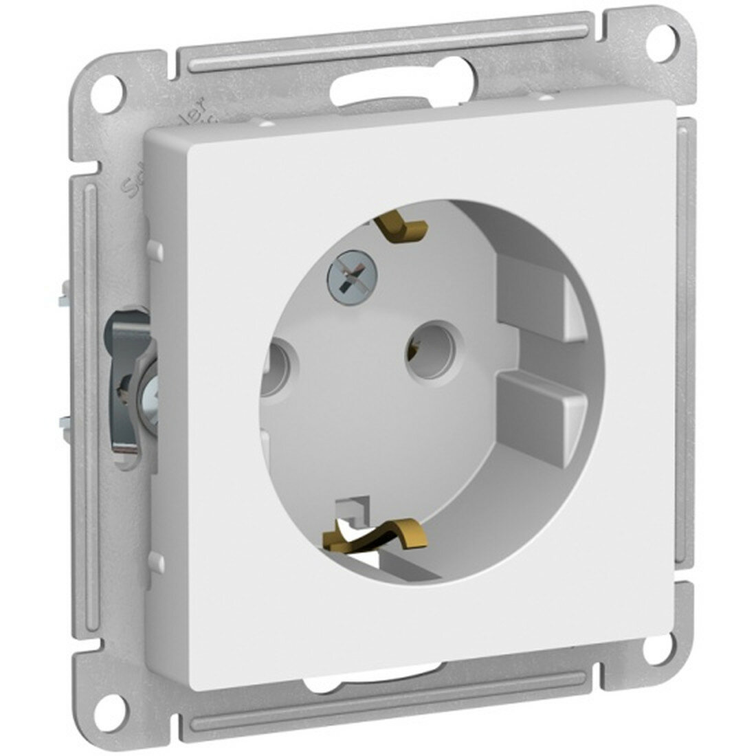 Розетка Systeme Electric (schneider Electric) SCHNEIDER ELECTRIC ATLASDESIGN 16А механизм белый ATN000143