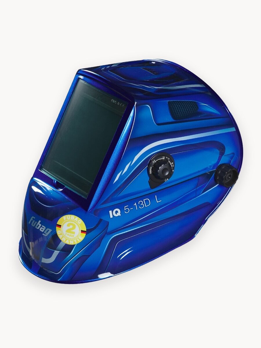 Сварочная маска FUBAG IQ 5-13 D L, хамелеон, синяя, ULTIMA 5-13 PANORAMIC