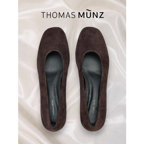 фото Туфли лодочки thomas munz, размер 40, коричневый