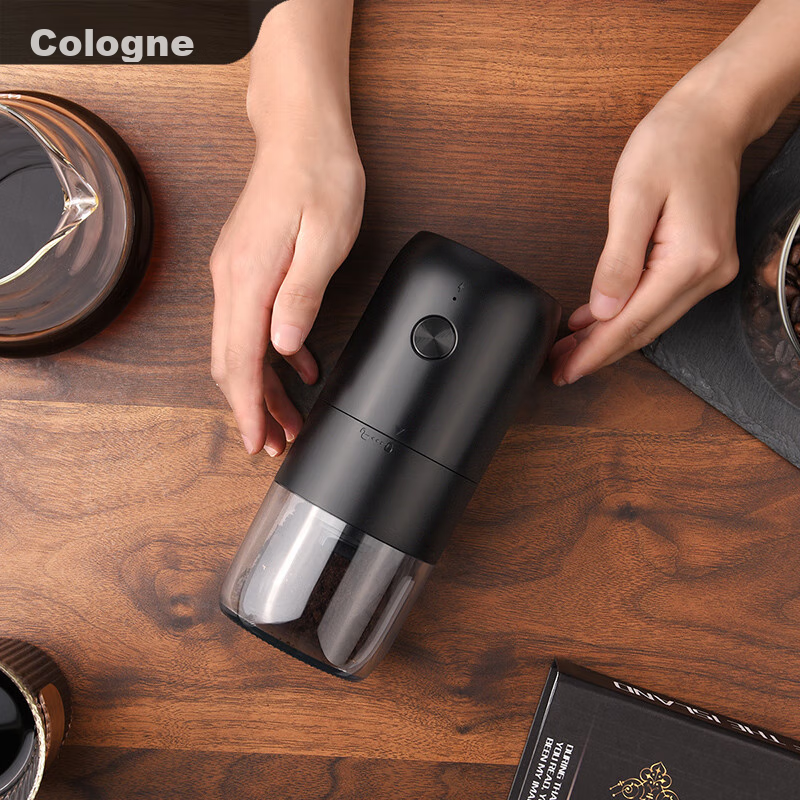 Kekelangton Electric Coffee Grinder Coffee Bean Grinder Home Rechargeable Portable Mini Coffee Machine Powder Grinder