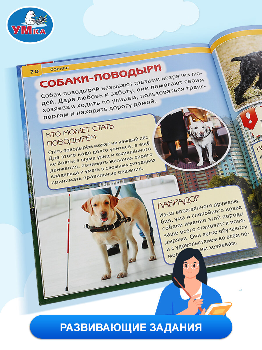Энциклопедия для детей Собаки Умка — фото 1