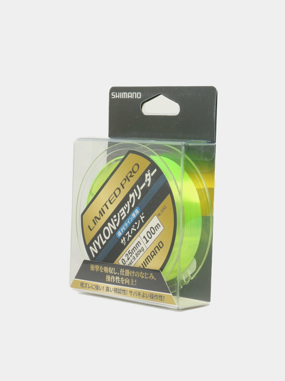 Леска SHIMANO "Limited Pro", монофильная, длина 100 м, диаметр 0,20 мм — фото 1