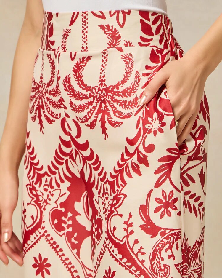 Брюки REDTAG, размер 12, красный — фото 1