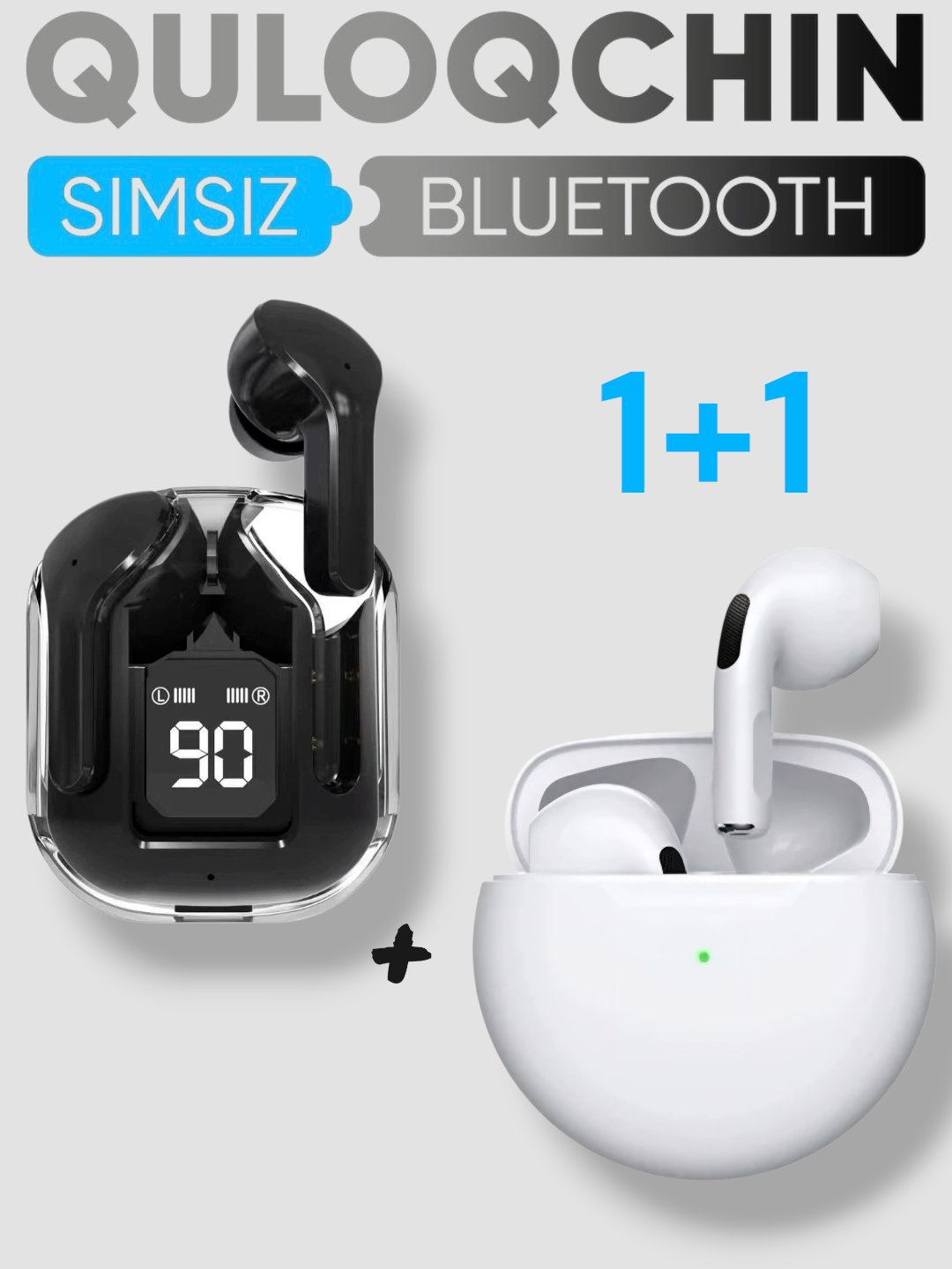 Беспроводные наушники Pro 6, Air 31 Bluetooth 5.3, Сенсорное управление 1+1
