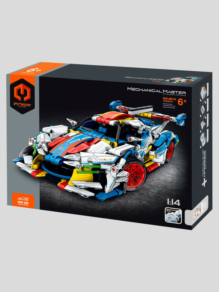 Конструктор iM.Master Спорткар Apollo Warrior 9810 — фото 1