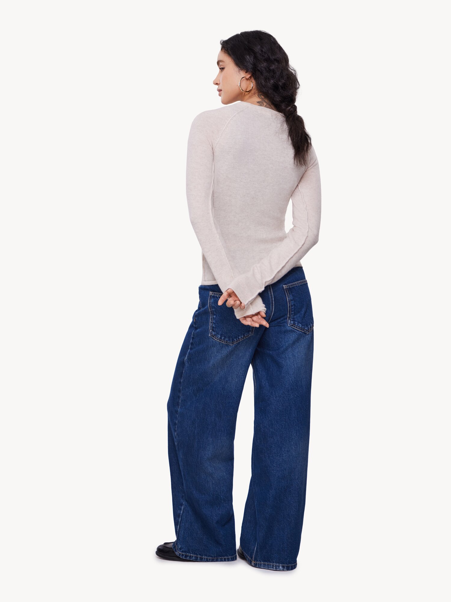 Свитер MUTED из шерсти, размер XS, , молочный — фото 1