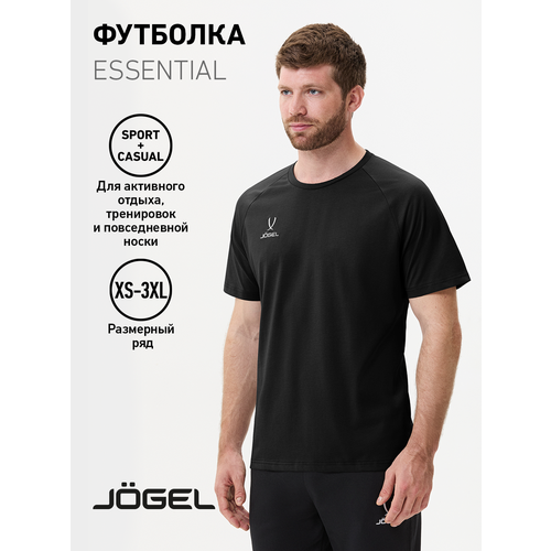 фото Футболка спортивная jogel, размер xl, черный