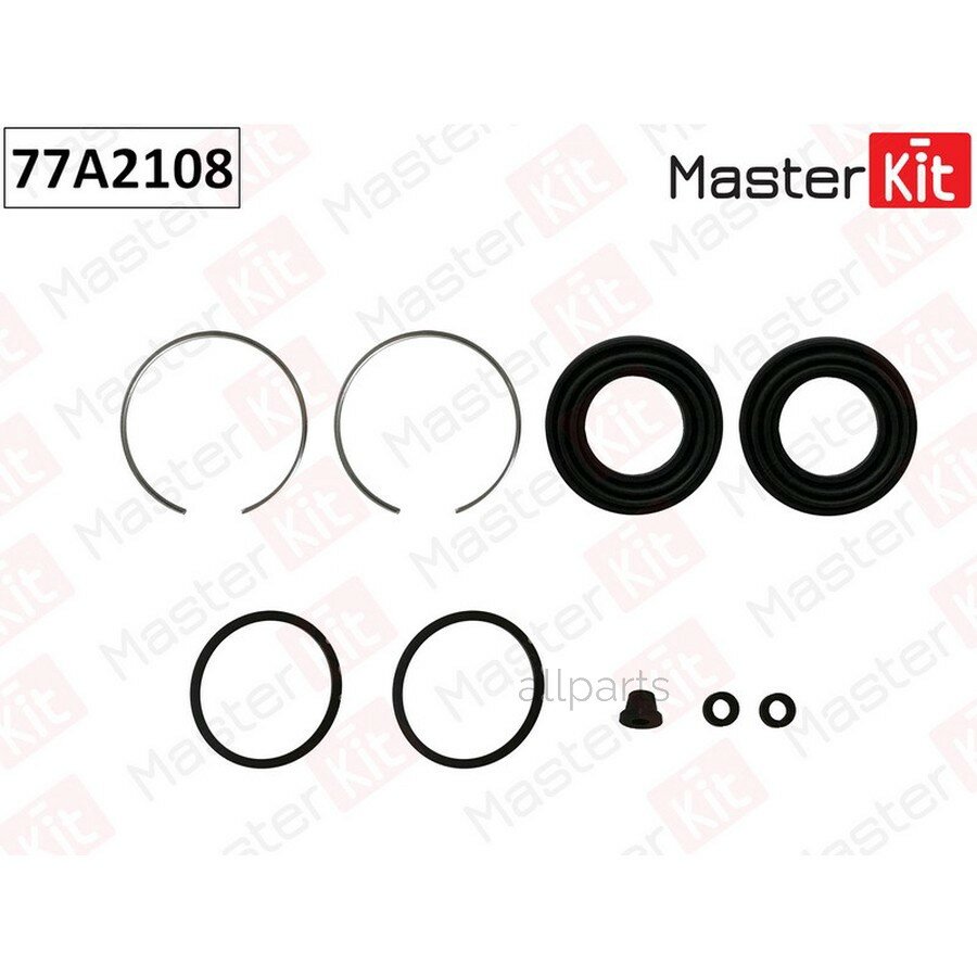 MASTERKIT 77A2108 Ремкомплект тормозного суппорта задн.