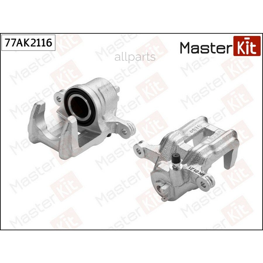 MASTERKIT 77AK2116 суппорт тормозной зад. лев!\ Honda CRX 2.0/2.2TDCi 02>