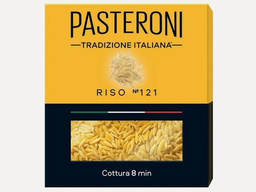 Изображение товара Макароны Pasteroni Ризо №121, 400г, (4 шт)