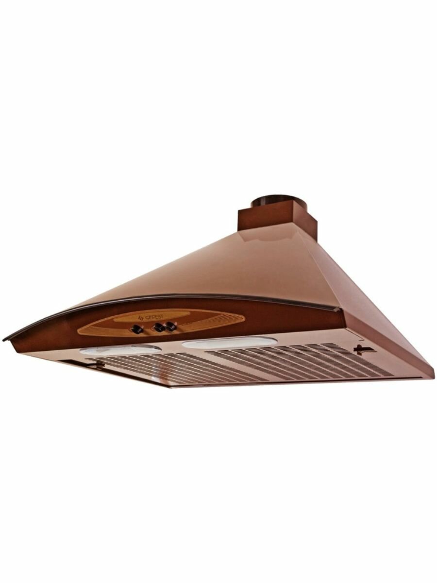 GEFEST Вытяжка кухонная каминная ВВ 2 К17, ширина 50 см, коричневый