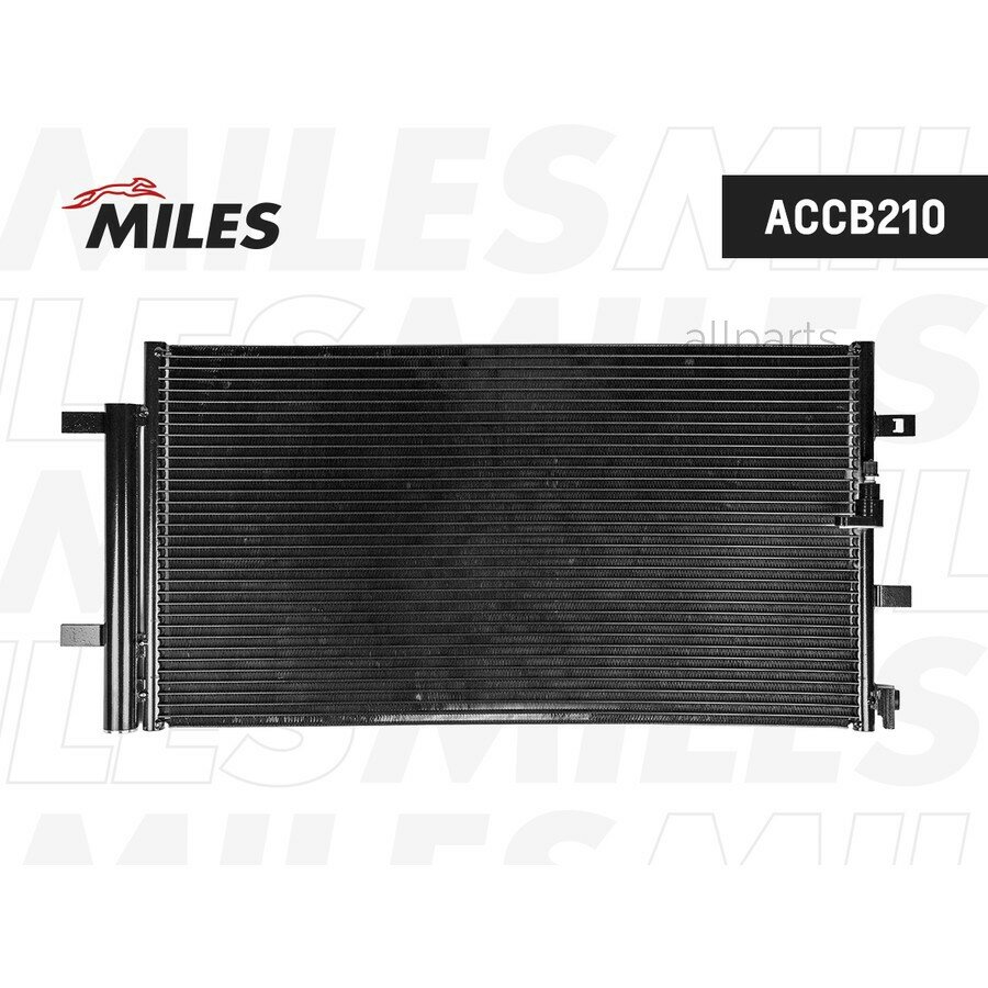MILES ACCB210 Конденсер Audi A4/A5/A6/A7/Q5 1.8-3.0/2.0D-3.0D 07-
