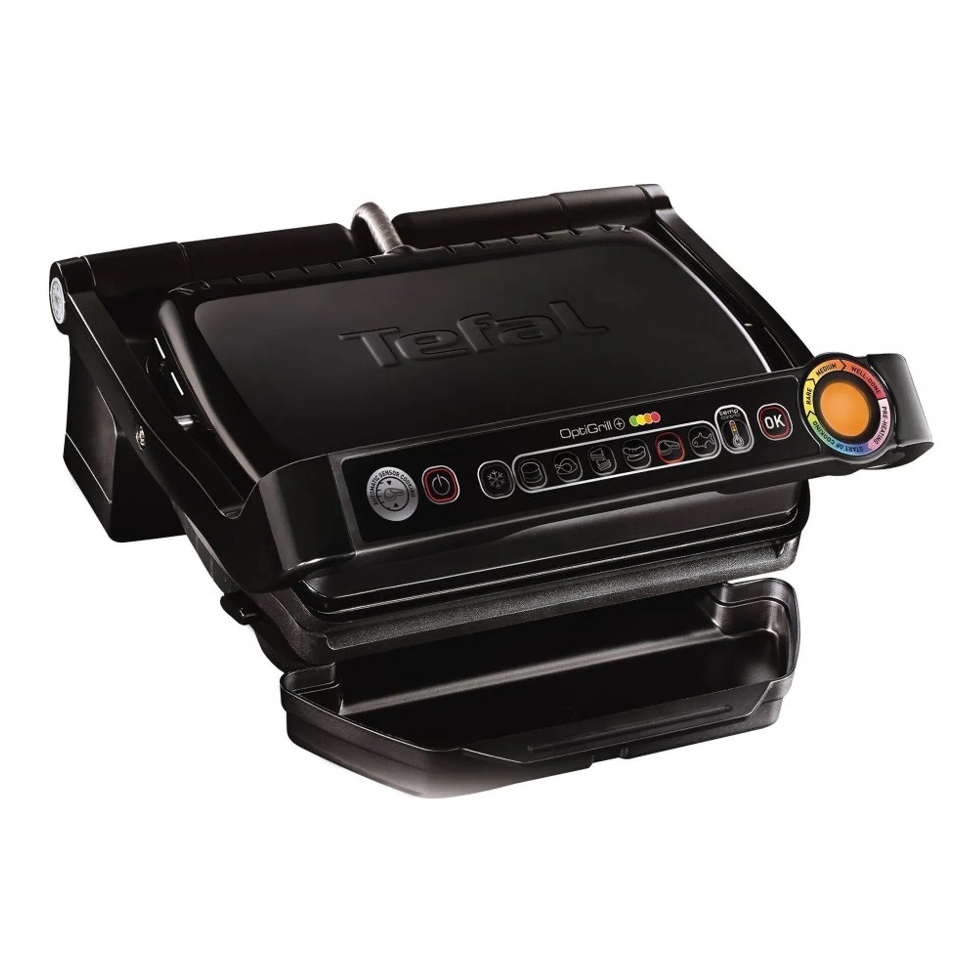 Электрогриль Tefal Optigrill+ GC712834 6 программ антипригарное покрытие