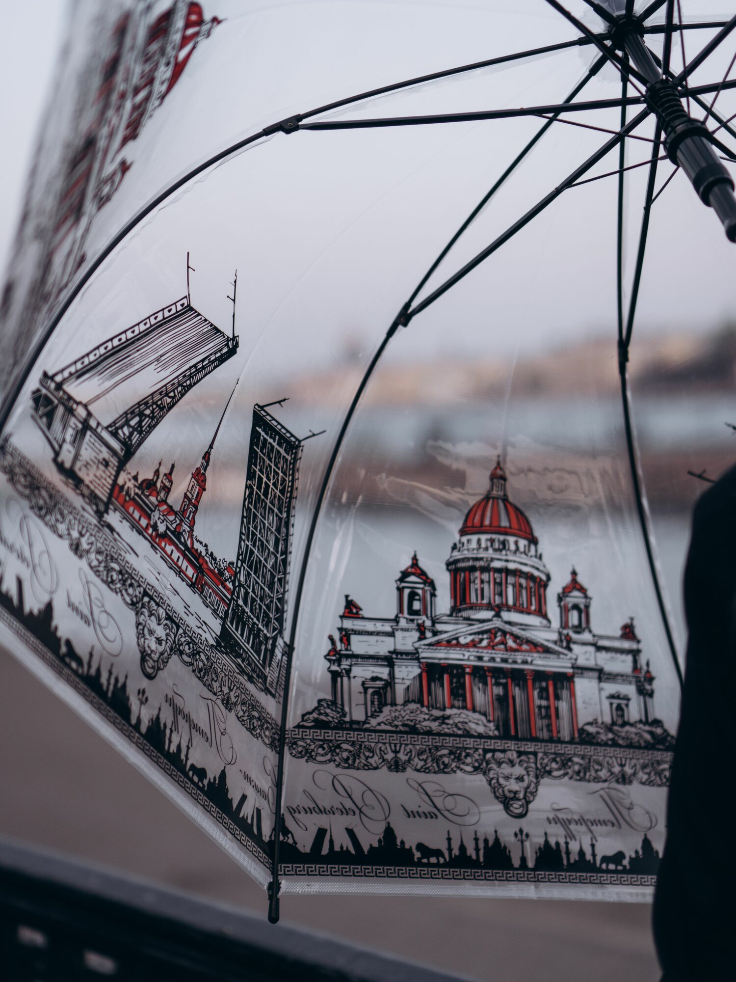 Зонт-трость ART Pride, прозрачный — фото 1