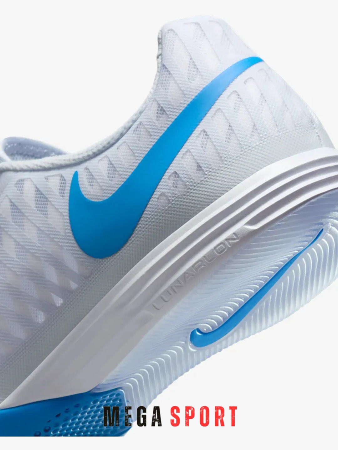 Бутсы , размер 39, синий/белый — фото 1