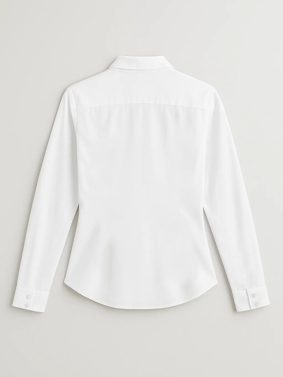 Школьная рубашка Noble People, размер 164, белый — фото 1