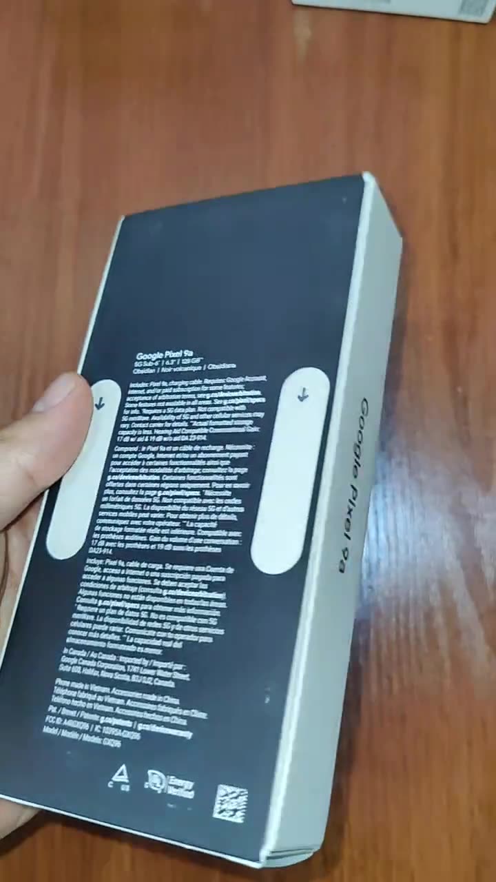 Смартфон Google Pixel 9a, Черный, США, Android, NFC, Wi-Fi, Bluetooth, 6,3", 8ГБ, 128ГБ — фото 1