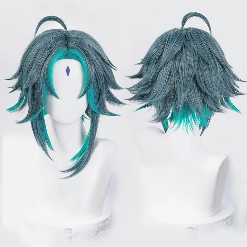 Genshin Impact cos парик Изначальный бог cosplay Игра одевалка реквизита