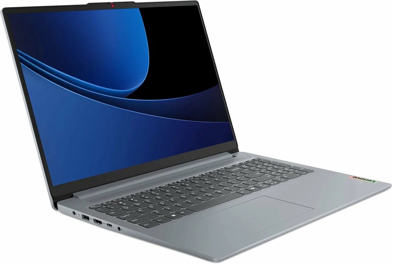 Ноутбук Lenovo IdeaPad Slim 3 15IRU9 15.6", Intel Core 7 150U, RAM 16 ГБ, SSD 1024 ГБ, noOS, (83E6002XRK), серебристый
