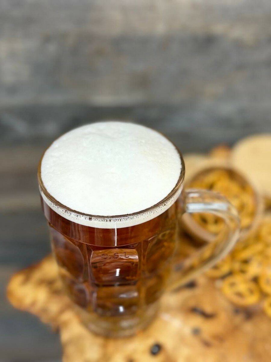 Набор кружек "Пинта", стекло, для пива, ударопрочные, 2шт, 500мл — фото 1