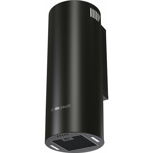 Вытяжка цилиндрическая пристенная Weissgauff Tubus 900 PB BL 3 года гарантии, Алюминиевый жировой фильтр, Низкий уровень шума